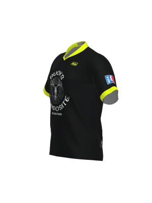 Podiumwear Men's Silver Short Sleeve MTB Jersey - New Fabric 2025!