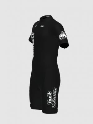 Podiumwear Men's Short Sleeve Skinsuit with Pockets