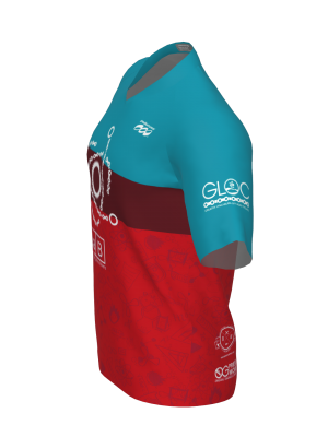 Podiumwear Men's Silver Short Sleeve MTB Jersey - New Fabric 2025!