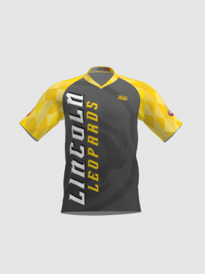 Podiumwear Men's Silver Short Sleeve MTB Jersey - New Fabric 2025!