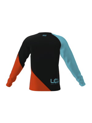 Podiumwear Unisex Silver Long Sleeve Tech Tee - New Fabric 2025!