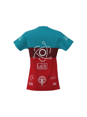 Podiumwear Women's Silver Short Sleeve MTB Jersey - NEW FABRIC 2025!