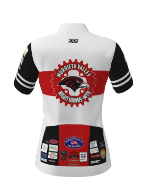 Podiumwear Women's Silver Full Zip Jersey