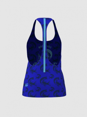 Podiumwear Women's Singlet (Nordic Skiing) Back View