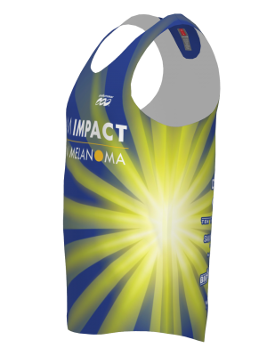 Podiumwear Men's Singlet (Nordic Skiing) Side View