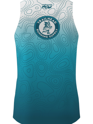 Podiumwear Men's Singlet (Nordic Skiing) Back View