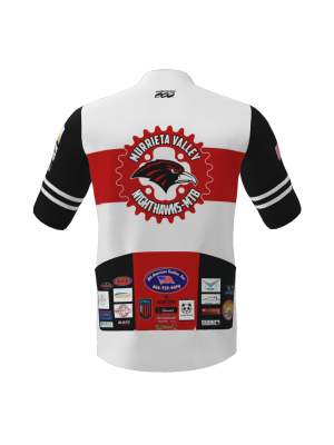 Podiumwear Men's Silver Full Zip Jersey