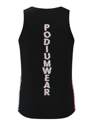 Podiumwear Men's Singlet (Nordic Skiing) Back View