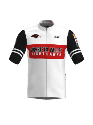 Podiumwear Men's Silver Full Zip Jersey