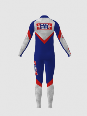 Podiumwear Unisex Gold Two-Piece Race Suit