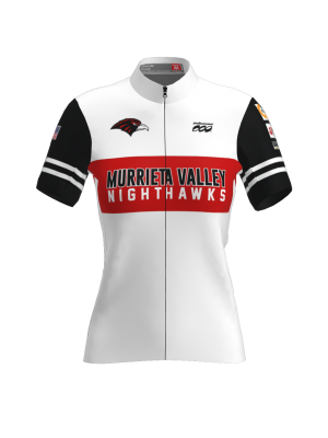 Podiumwear Women's Silver Full Zip Jersey