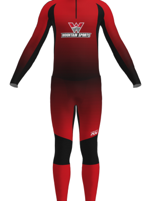 Podiumwear Unisex Gold Two-Piece Race Suit