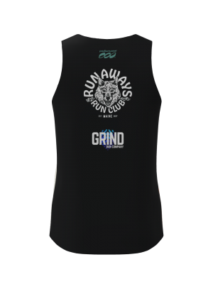 Podiumwear Men's Singlet (Nordic Skiing) Back View