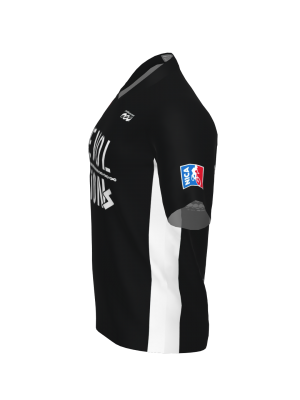 Podiumwear Men's Silver Short Sleeve MTB Jersey - New Fabric 2025!