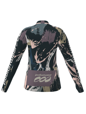 Podiumwear Women's Silver Long Sleeve Jersey