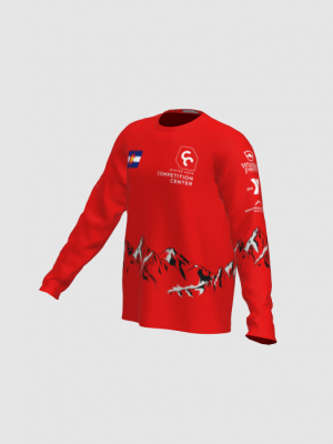 Podiumwear Unisex Silver Long Sleeve Tech Tee - New Fabric 2025!
