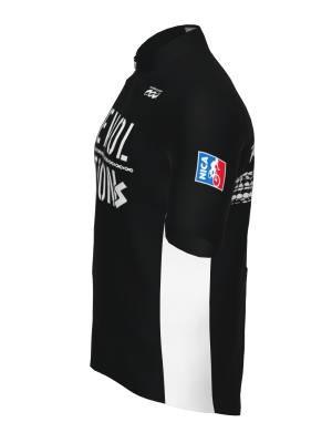 Podiumwear Men's Silver Full Zip Jersey