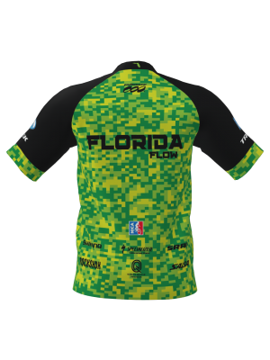 Podiumwear Men's Silver Short Sleeve MTB Jersey - New Fabric 2025!