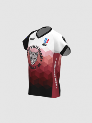 Podiumwear Women's Silver Short Sleeve MTB Jersey