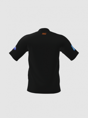 Podiumwear Men's Silver Short Sleeve MTB Jersey - New Fabric 2025!
