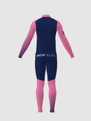 Podiumwear Unisex Gold Two-Piece Race Suit