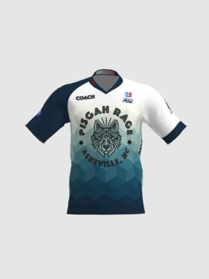Podiumwear Men's Silver Short Sleeve MTB Jersey - New Fabric 2025!