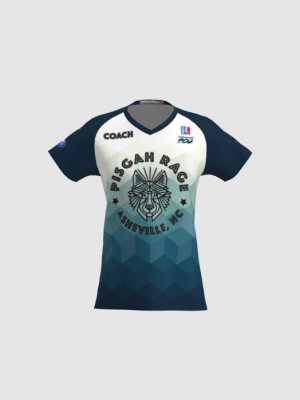 Podiumwear Women's Silver Short Sleeve MTB Jersey - NEW FABRIC 2025!