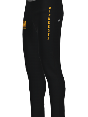 Podiumwear Unisex Gold Warm Up Pants