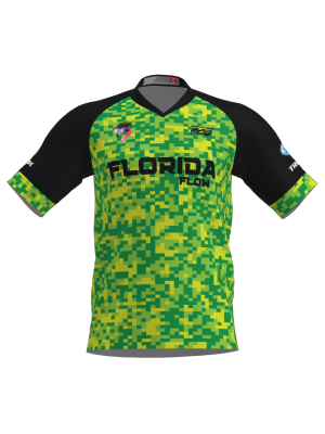 Podiumwear Men's Silver Short Sleeve MTB Jersey - New Fabric 2025!