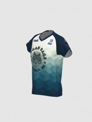 Podiumwear Women's Silver Short Sleeve MTB Jersey