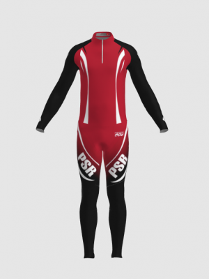 Podiumwear Unisex Gold Two-Piece Race Suit