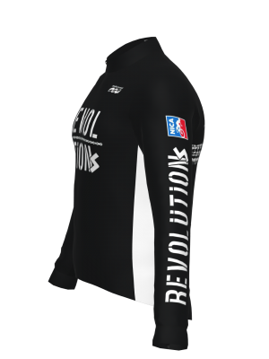 Podiumwear Men's Gold Merino Wool Long Sleeve Jersey