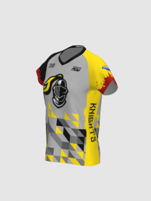 Podiumwear Women's Silver Short Sleeve MTB Jersey - NEW FABRIC 2025!