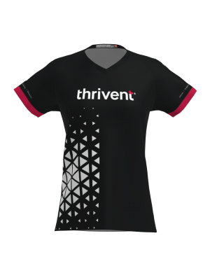 Podiumwear Women's Silver Short Sleeve MTB Jersey - NEW FABRIC 2025!