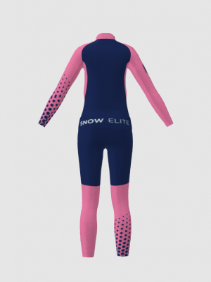 Podiumwear Women's Gold Two-Piece Race Suit