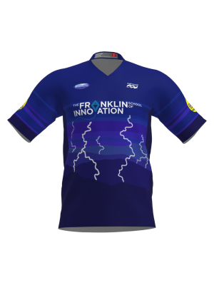 Podiumwear Men's Silver Short Sleeve MTB Jersey - New Fabric 2025!