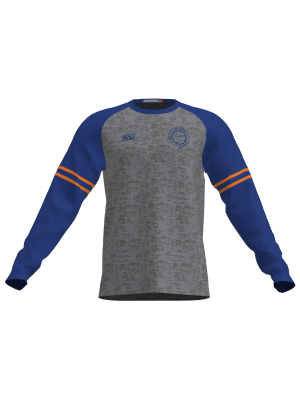 Podiumwear Unisex Silver Long Sleeve Tech Tee - New Fabric 2025!
