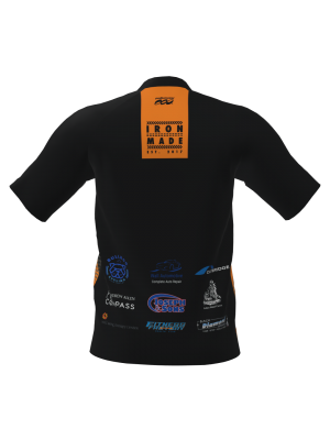 Podiumwear Men's Silver Short Sleeve MTB Jersey - New Fabric 2025!