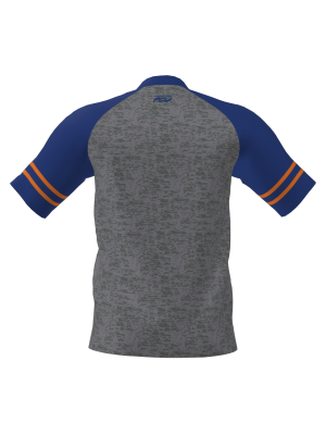 Podiumwear Men's Silver Short Sleeve MTB Jersey - New Fabric 2025!