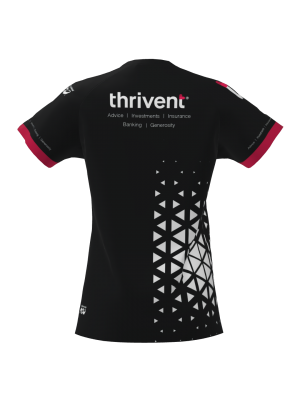 Podiumwear Women's Silver Short Sleeve MTB Jersey - NEW FABRIC 2025!