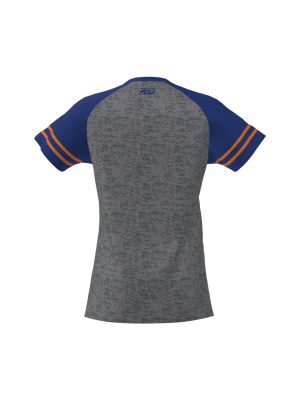Podiumwear Women's Silver Short Sleeve MTB Jersey - NEW FABRIC 2025!