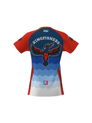 Podiumwear Women's Silver Short Sleeve MTB Jersey - NEW FABRIC 2025!