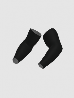 Podiumwear Dyed Black Armwarmers