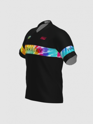 Podiumwear Men's Silver Short Sleeve MTB Jersey - New Fabric 2025!