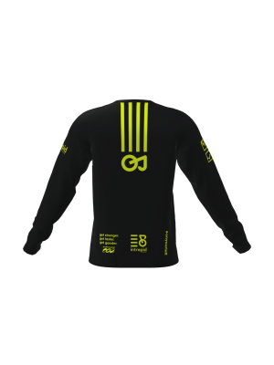 Podiumwear Unisex Silver Long Sleeve Tech Tee - New Fabric 2025!