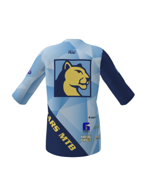 Podiumwear Women's Gold 3/4 Sleeve MTB Jersey