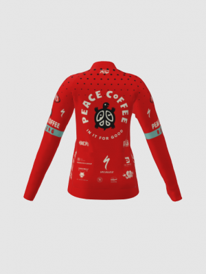 Podiumwear Women's Silver Long Sleeve Jersey