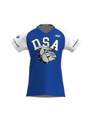 Podiumwear Women's Silver Short Sleeve MTB Jersey - NEW FABRIC 2025!