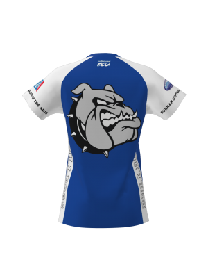 Podiumwear Women's Silver Short Sleeve MTB Jersey - NEW FABRIC 2025!