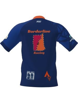 Podiumwear Men's Silver Short Sleeve MTB Jersey - New Fabric 2025!